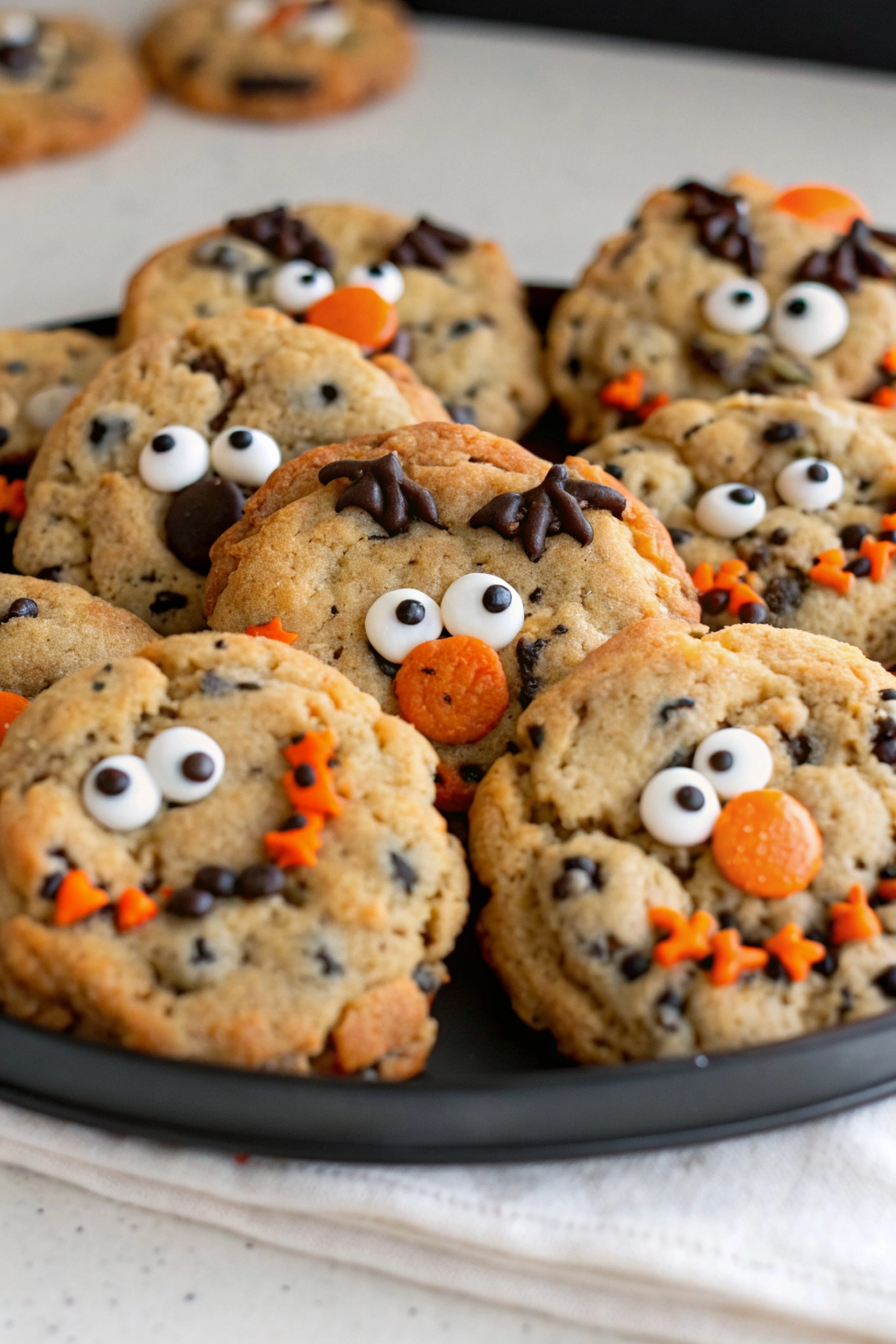 Halloween Chocolate Chip Cookies