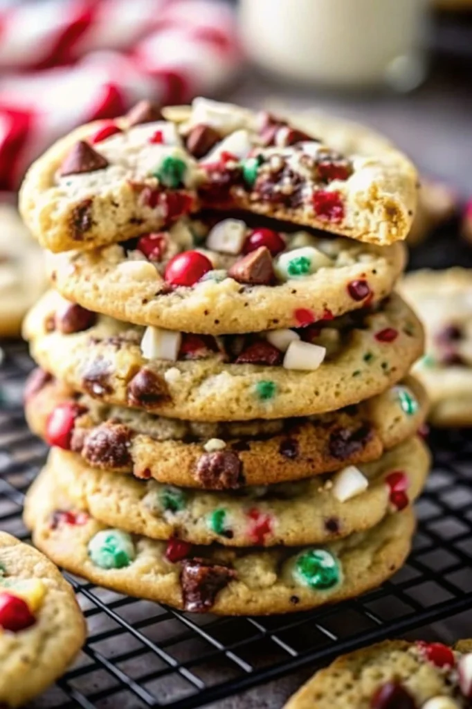 Winter Wonderland Chocolate Chip Cookies
