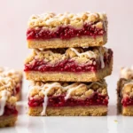 Cranberry Crumble Pie Bars