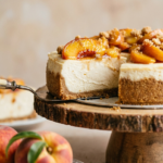 Peach Cobbler Cheesecake