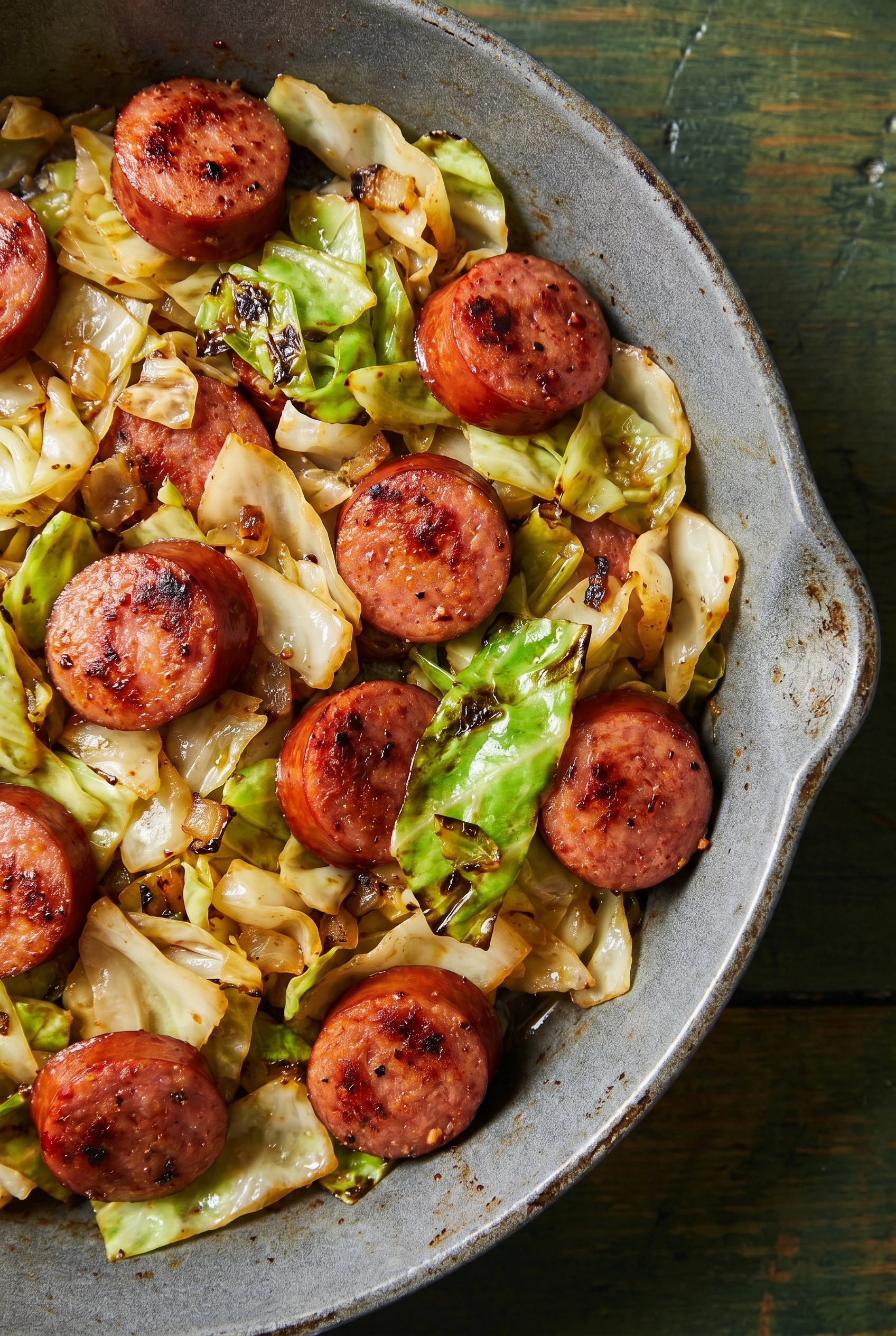 Cabbage and Sausage