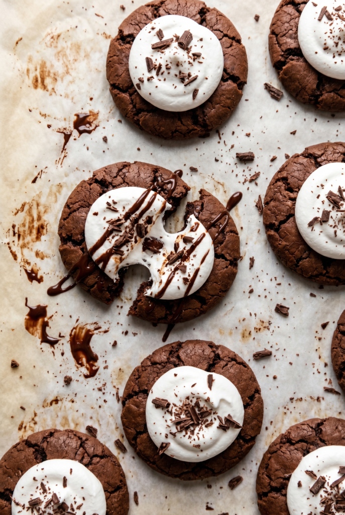 Hot chocolate Cookies