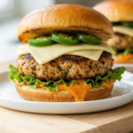 jalapeño turkey burgers