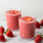 Strawberry banana smoothie