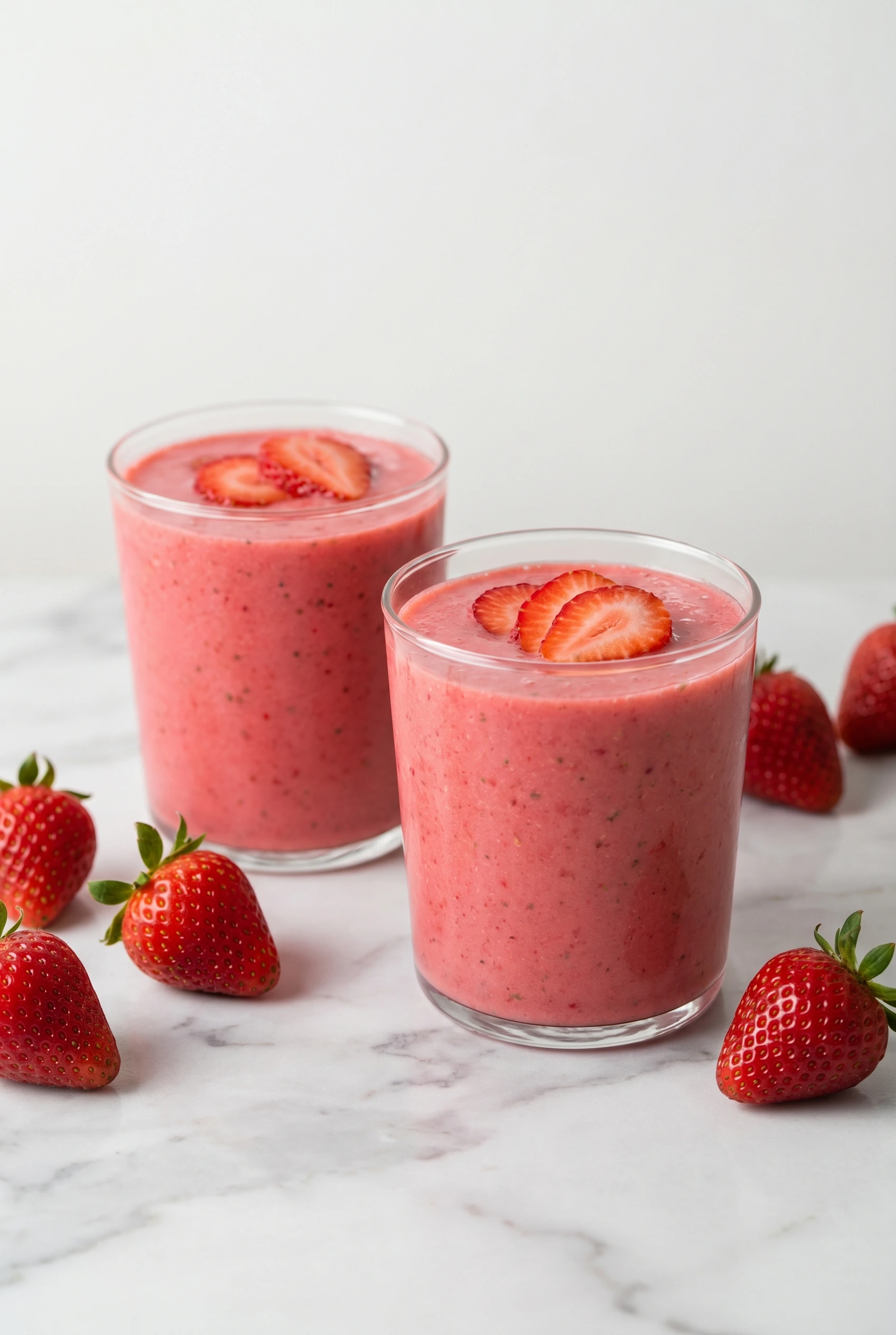Strawberry banana smoothie