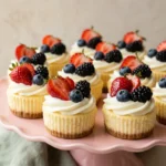 no bake mini cheesecake