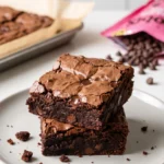 Ghirardelli chocolate brownie