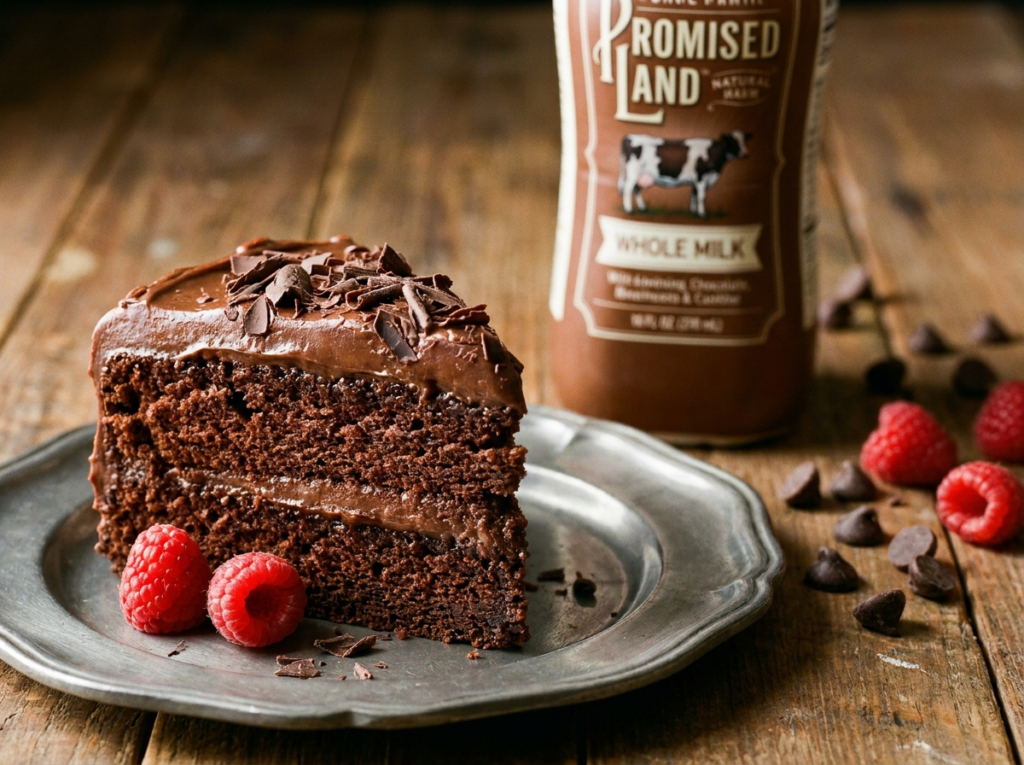 Chocolate Velvet Cake With Buttercream