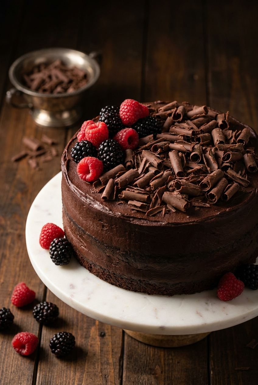 Chocolate Velvet Cake