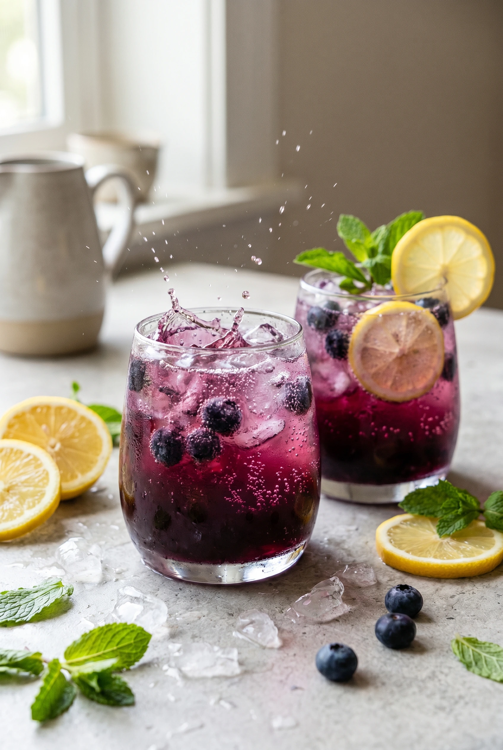 blueberry lemonade