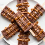 salted caramel mocha popsicles