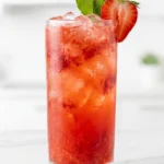 Iced Strawberry Green Tea