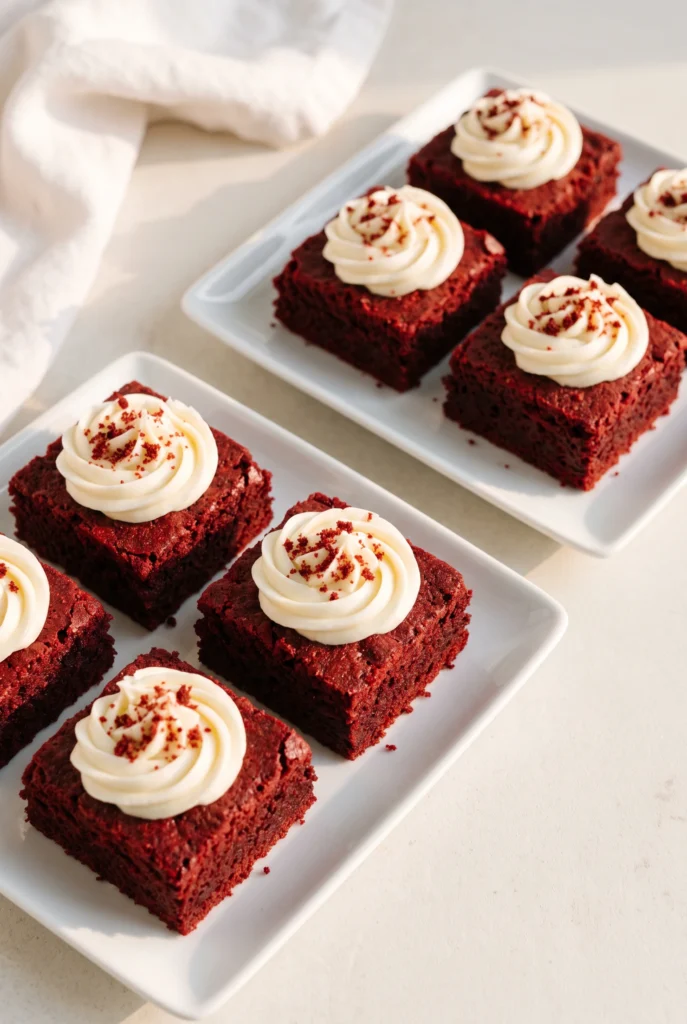 Red Velvet Brownies