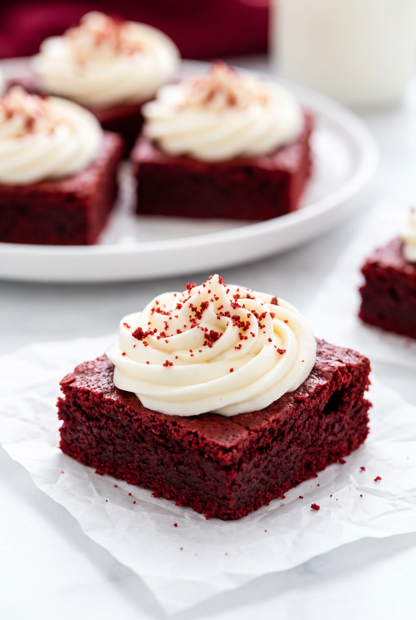 Red Velvet Brownies