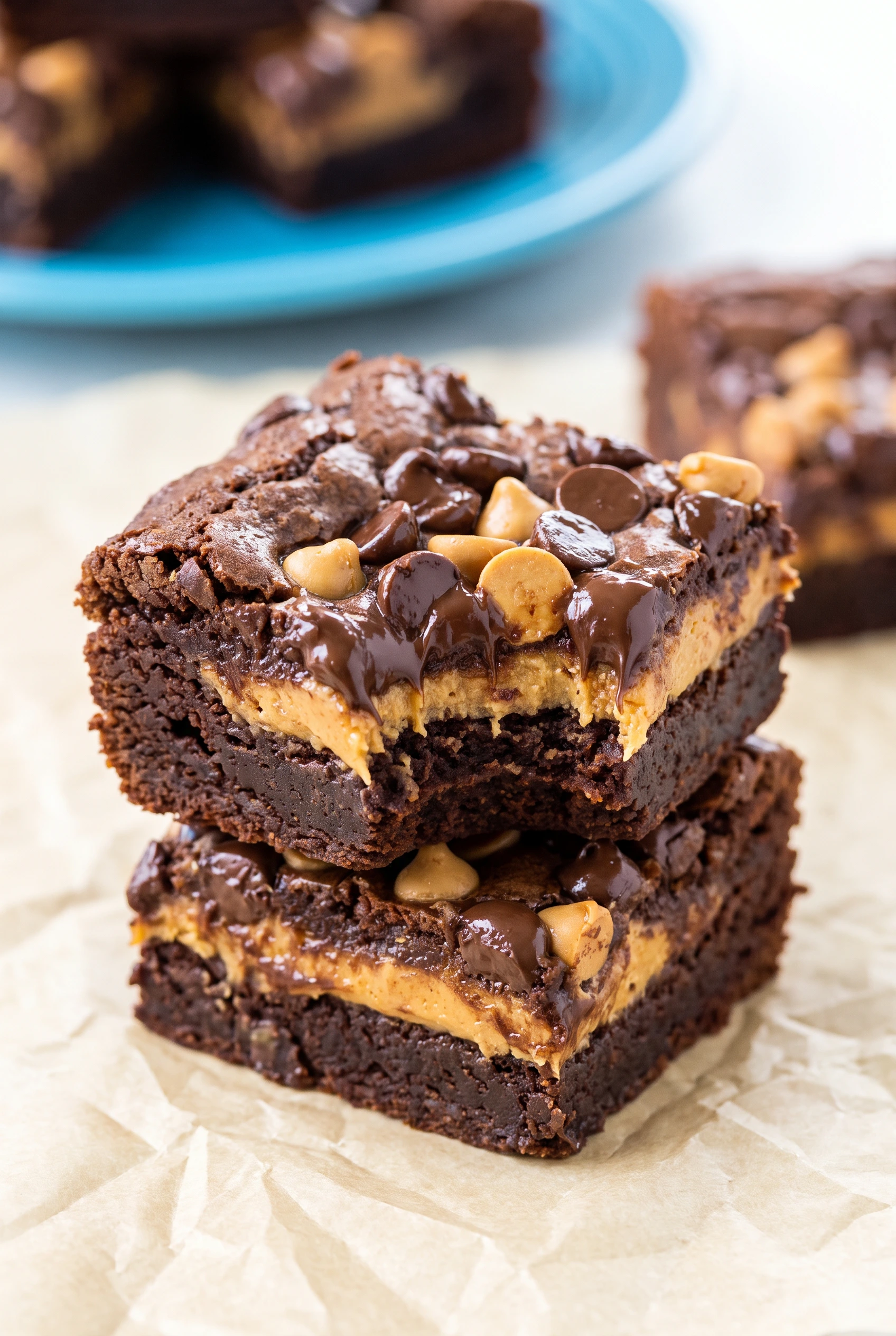 Peanut Butter Brownies