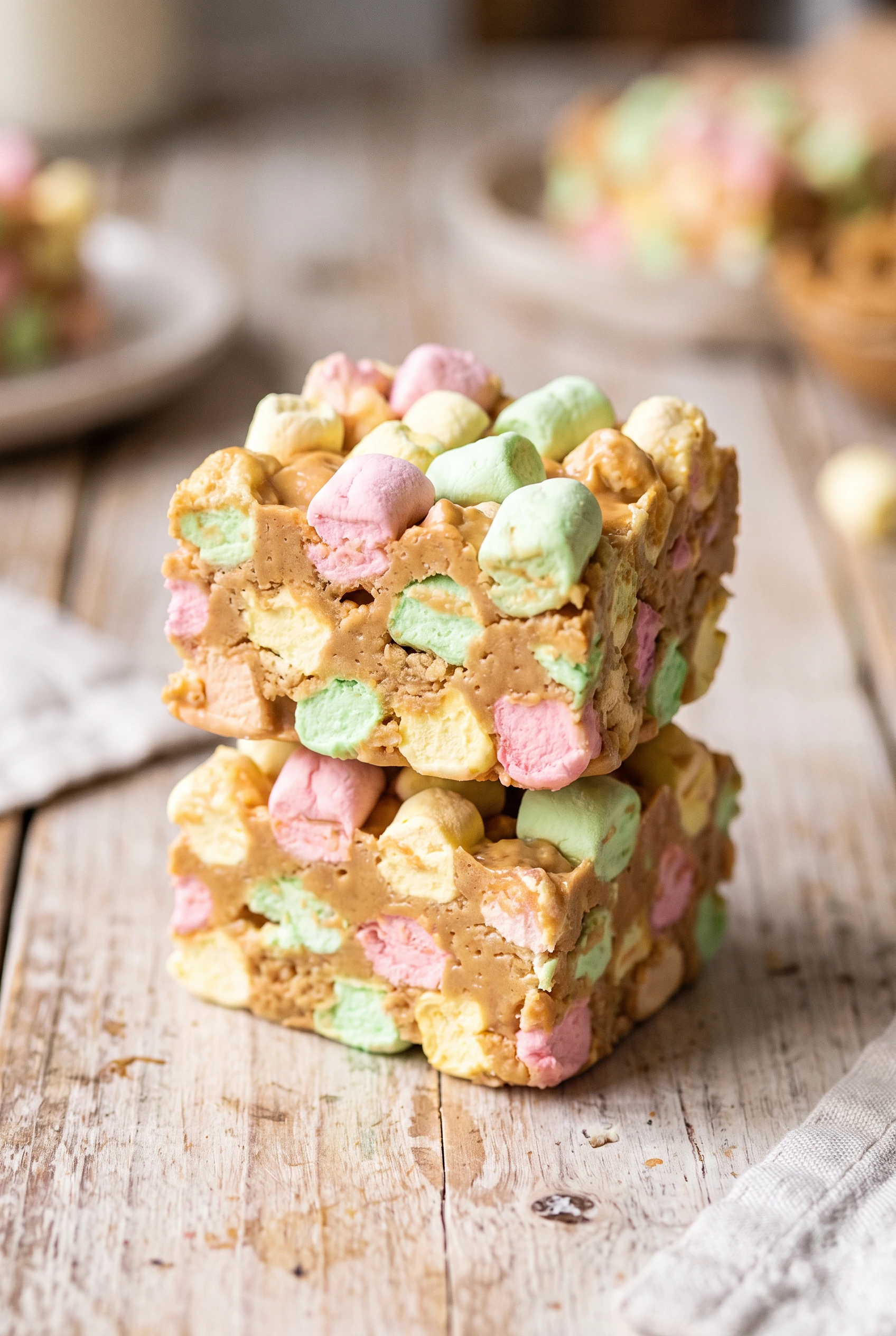 Peanut Butter Marshmallow Squares