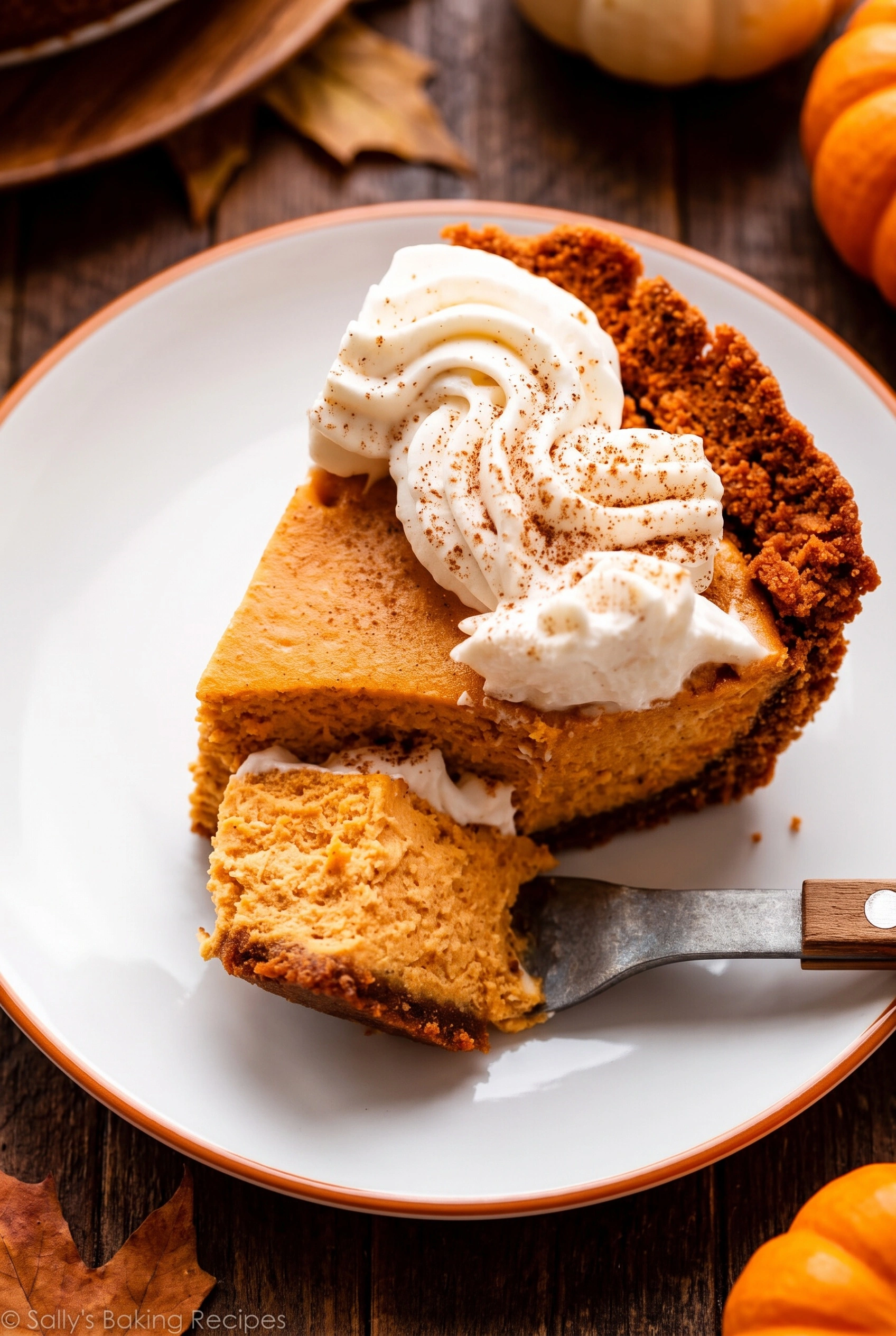 Pumpkin Cheesecake Pie