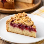Cherry Crumb Coffee Cake