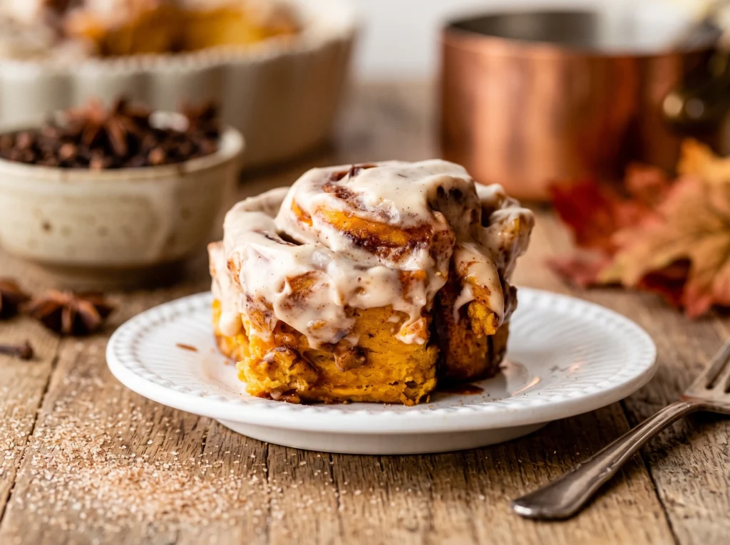 Pumpkin Cinnamon Rolls

