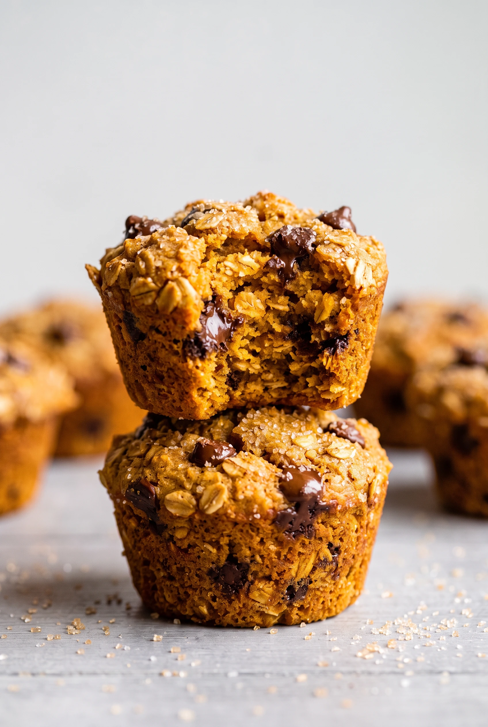 Pumpkin Baked Oatmeal Cups