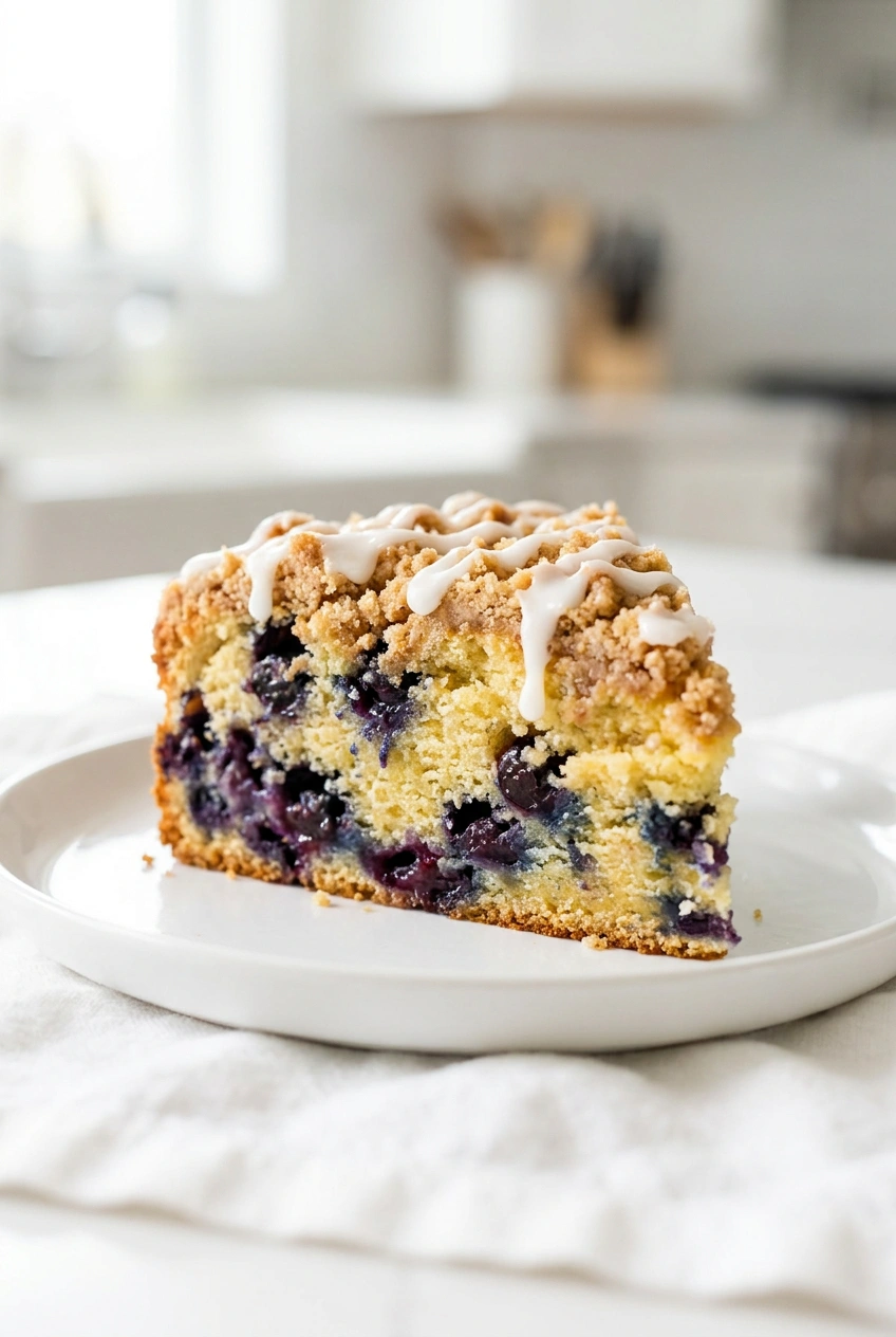 Lemon Blueberry Coffee Cake