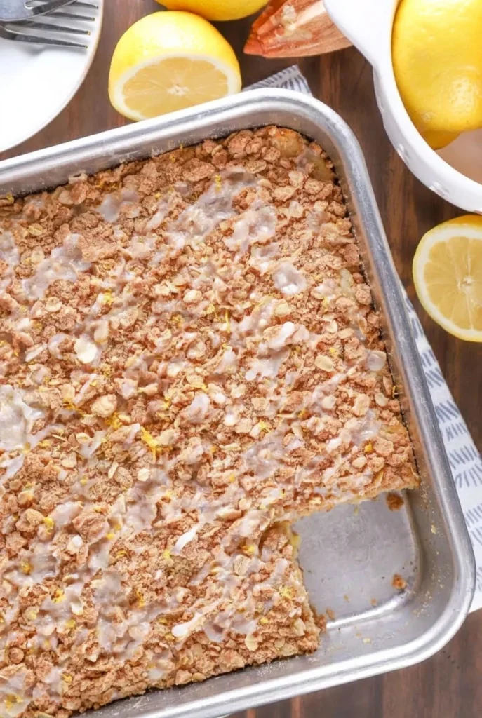 Lemon Poppy Seed Coffee Cake