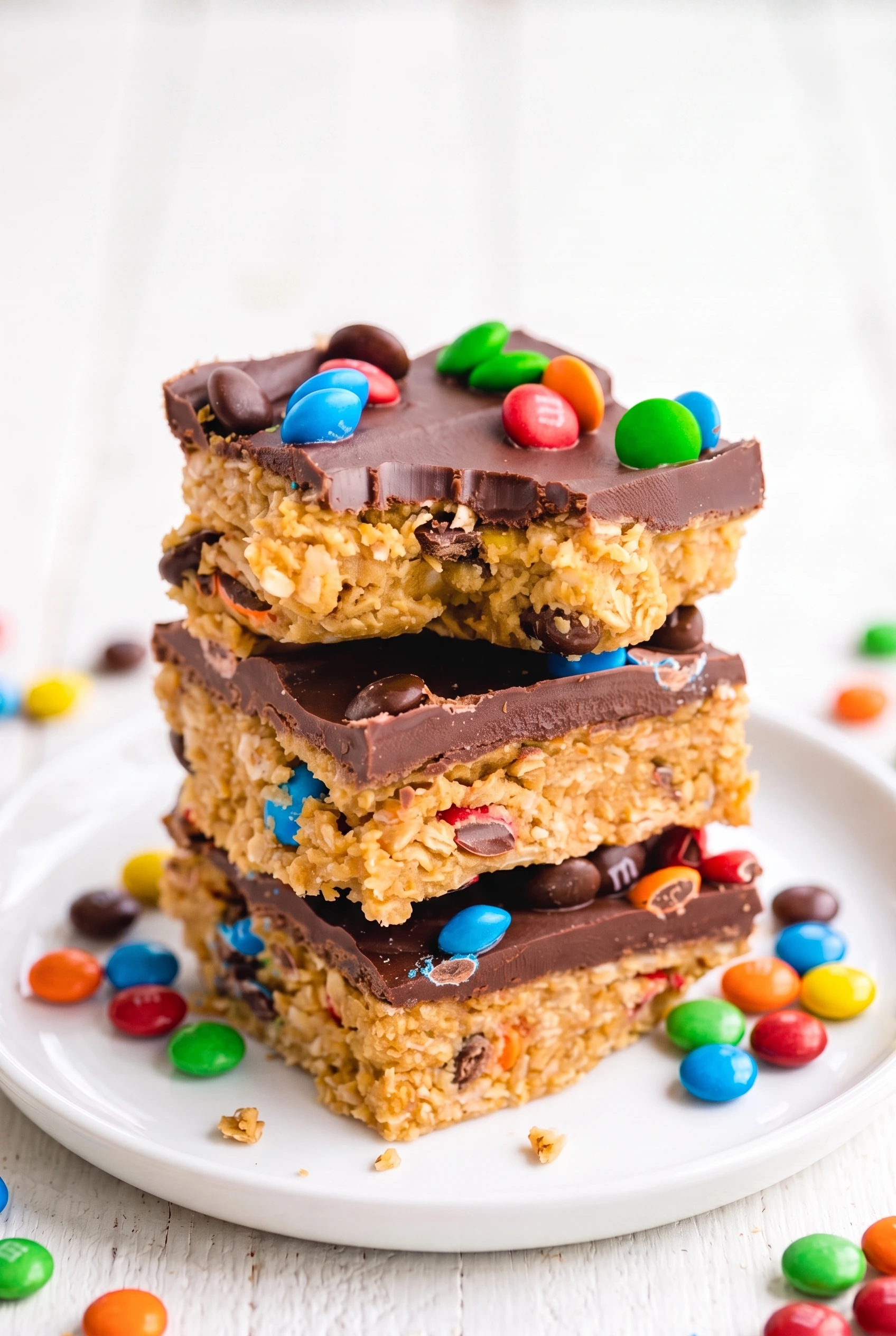 No Bake Monster Cookies