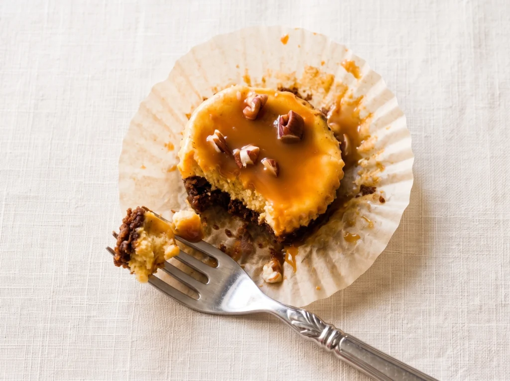Salted Caramel Pumpkin Cheesecake
