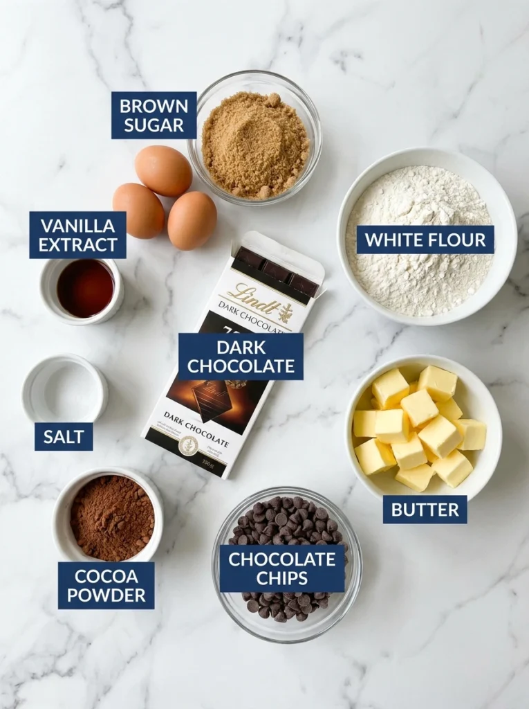 What makes a good brownie - less flour, more butter and chocolate