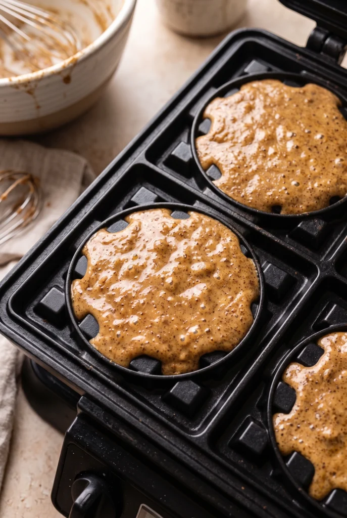 Pumpkin Spice Waffles