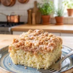 Lemon Poppy Seed Coffee Cake
