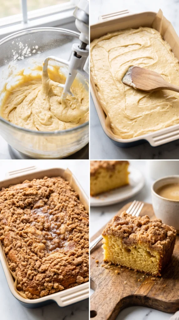 New York Style Crumb Cake
