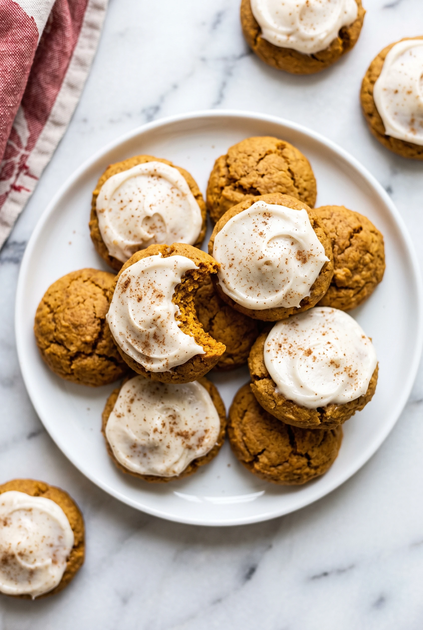 Super Soft Pumpkin Cookies (No Chilling Required)