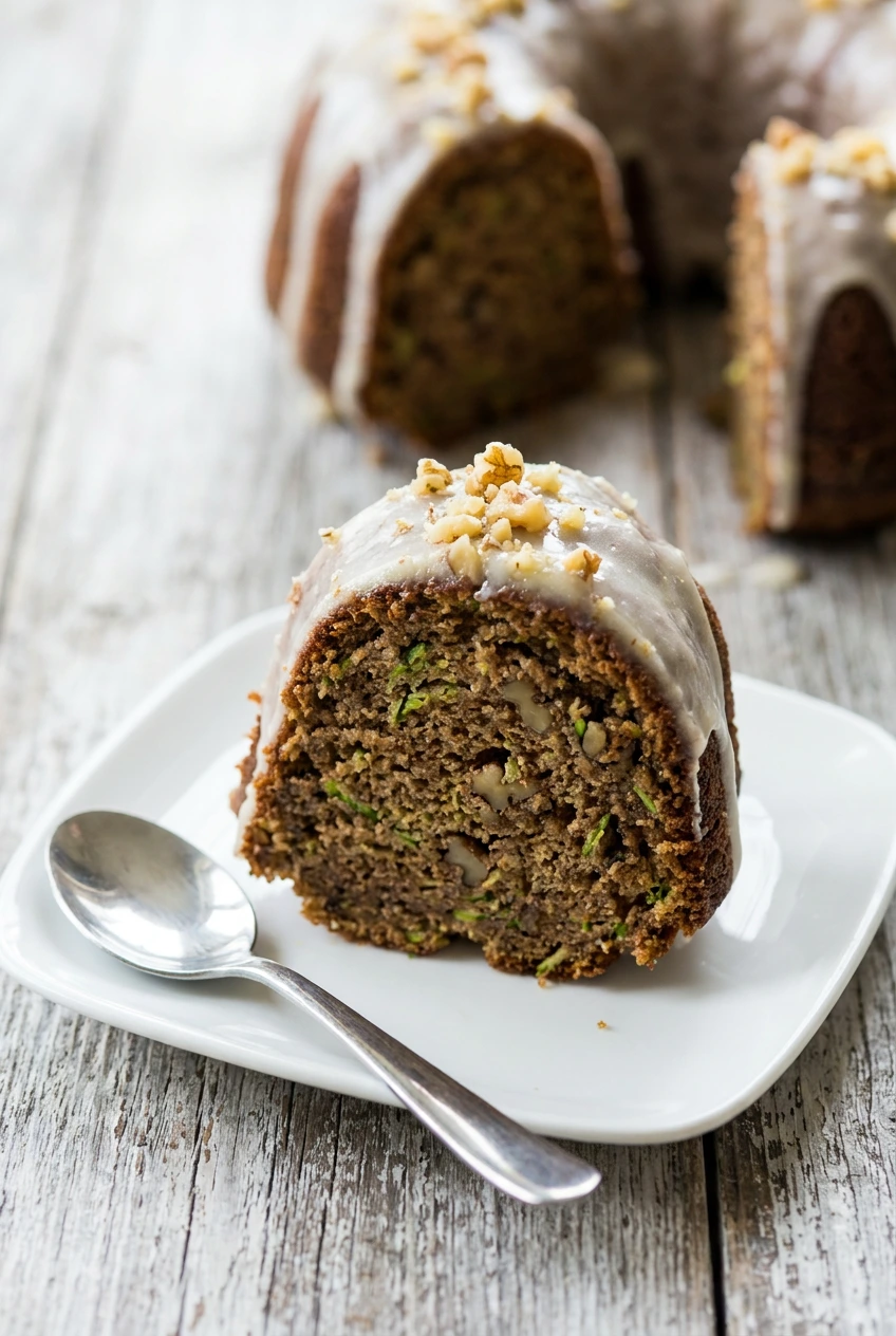 Zucchini Walnut Coffee Cake