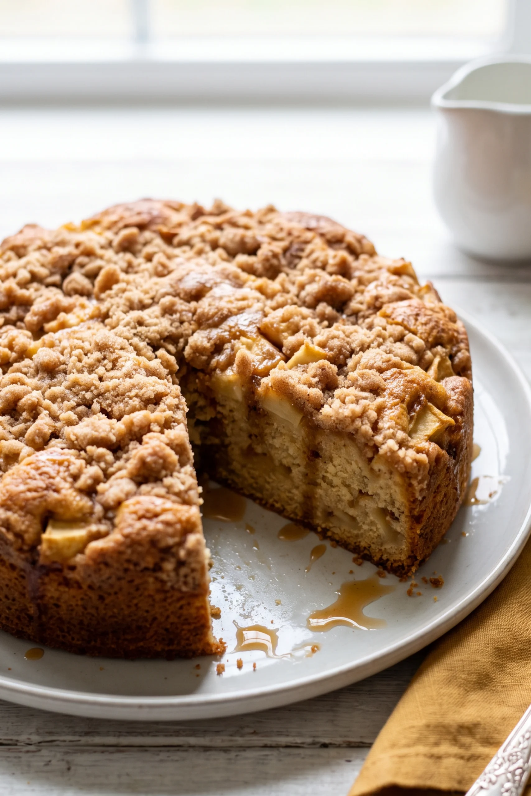Caramel Apple Coffee Cake