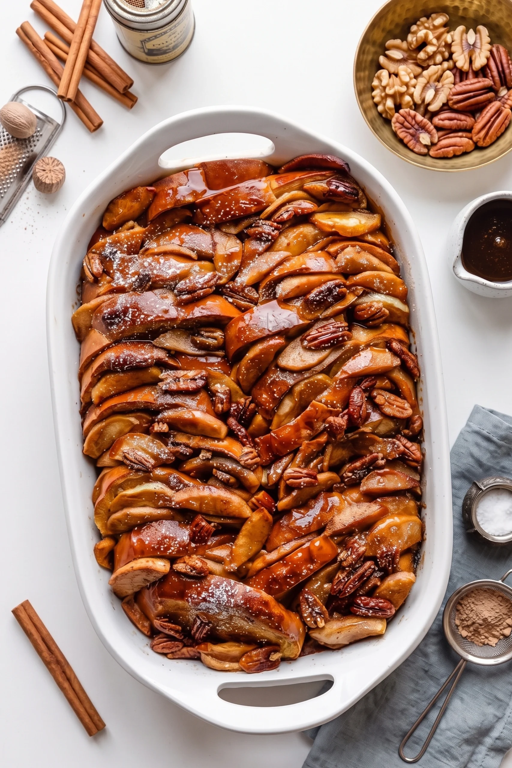 Apple Cider French Toast Bake: An Easy Fall Breakfast