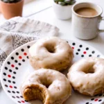 Baked Maple Glazed Donuts