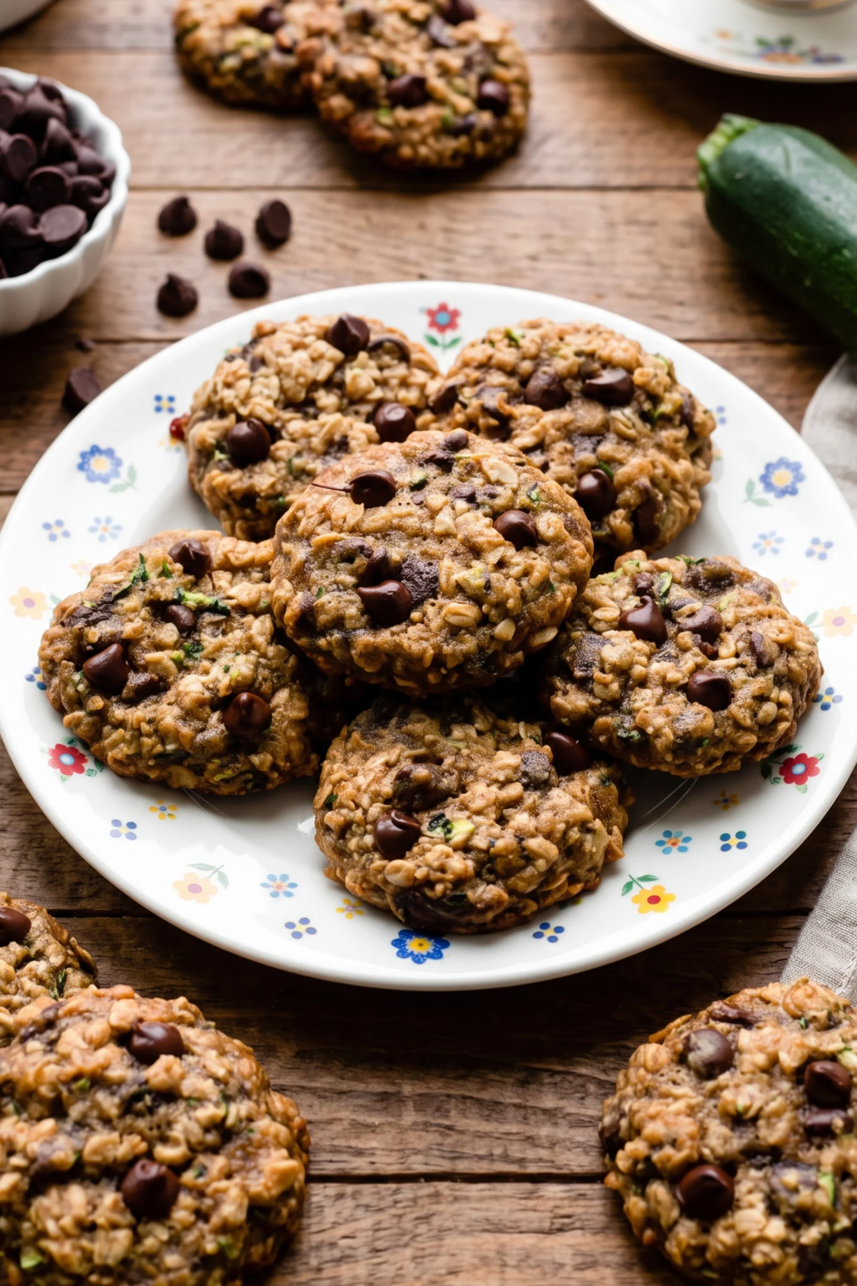 Zucchini Oatmeal Cookies