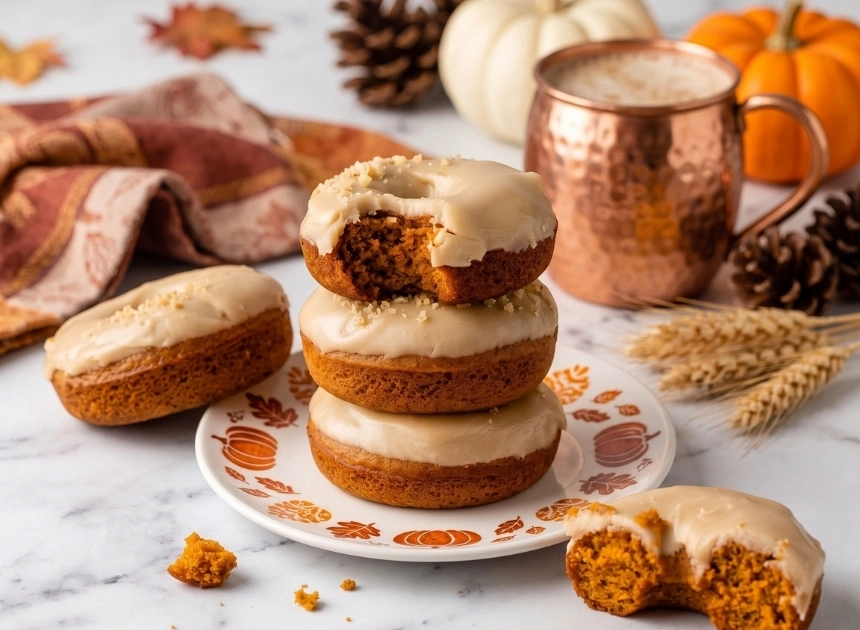 Baked Pumpkin Donuts