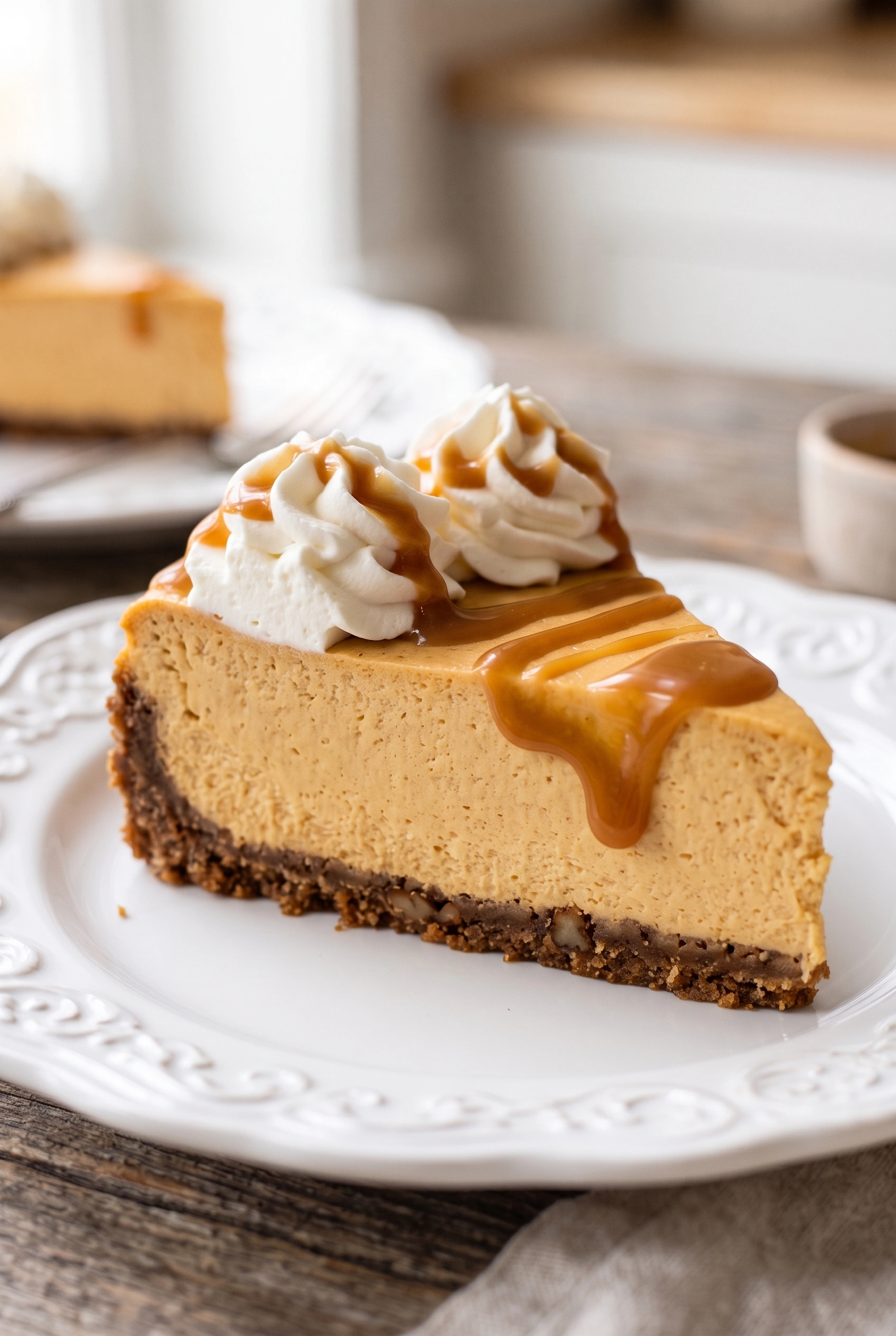No Bake Pumpkin Cheesecake