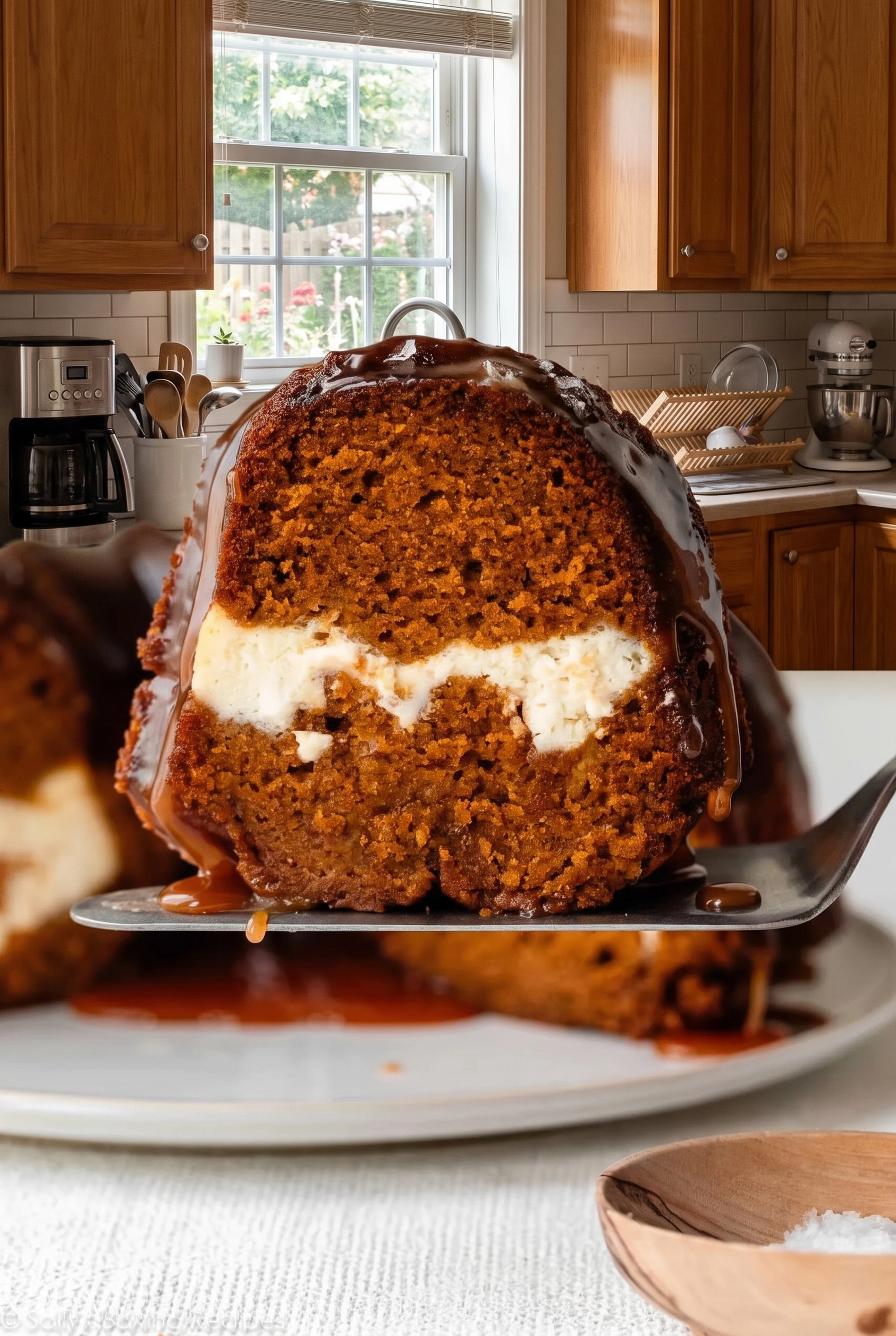 Pumpkin Cream Cheese Bundt Cake