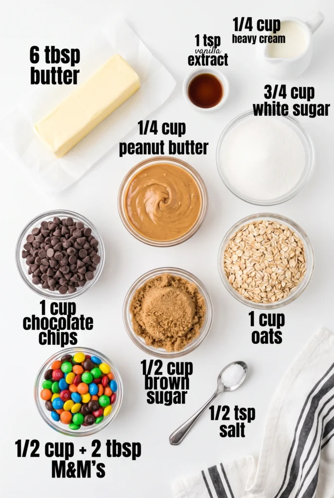 ingredient monster cookies
