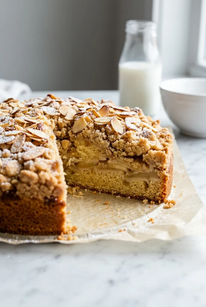 Almond Croissant Coffee Cake