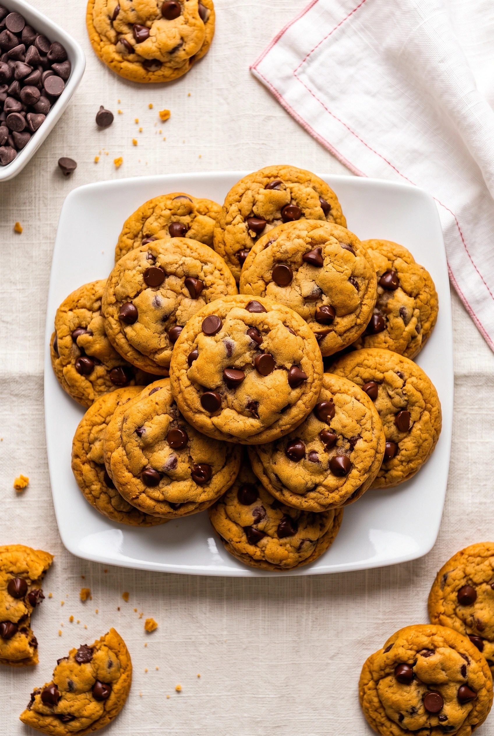 Pumpkin Chocolate Chip Cookies