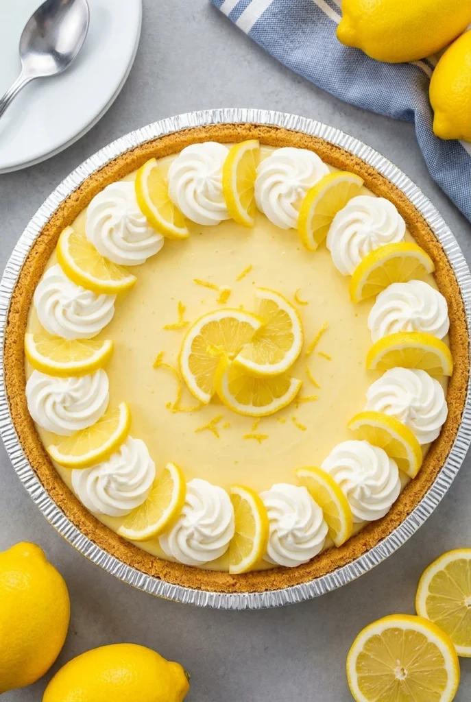 no bake Lemon Pie