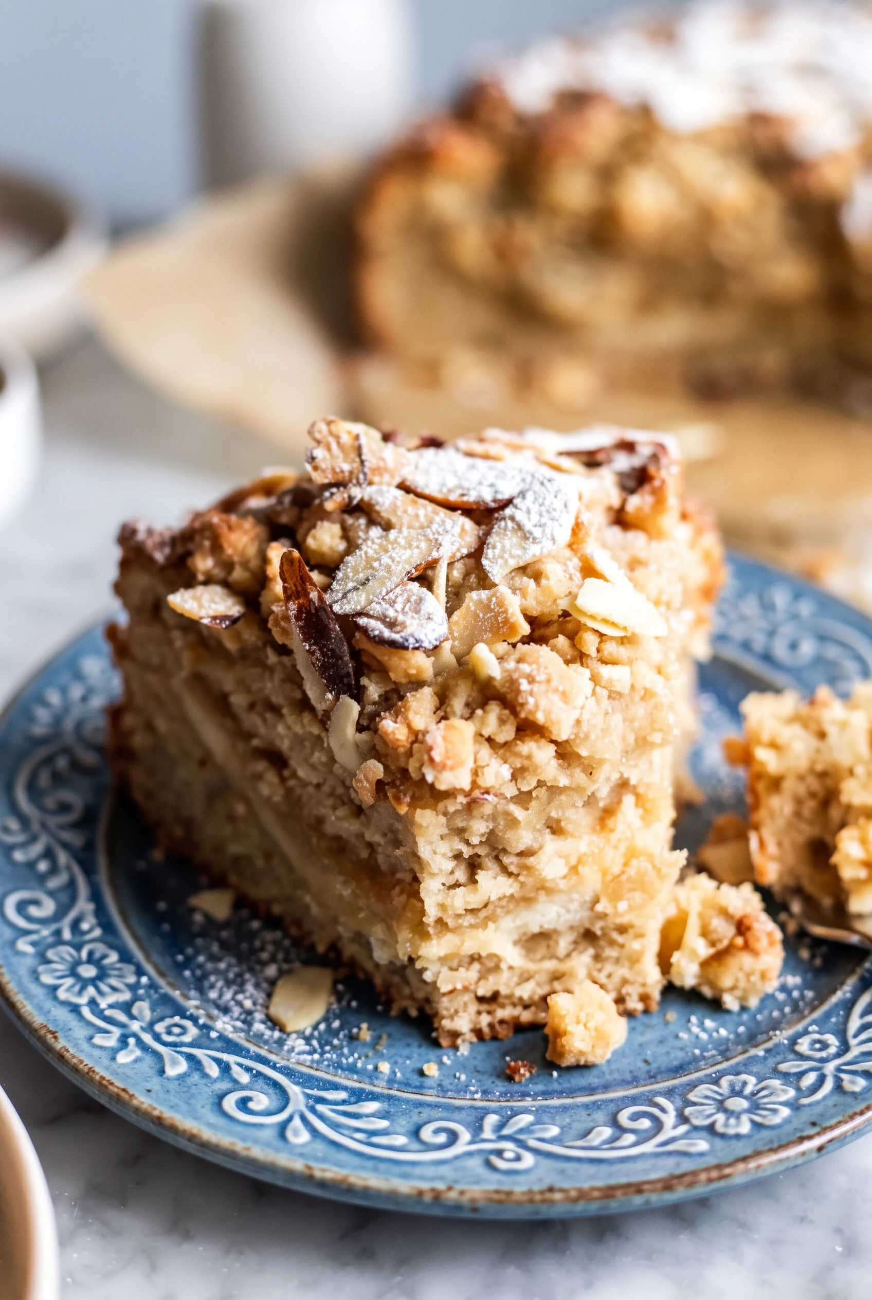 Almond Croissant Coffee Cake
