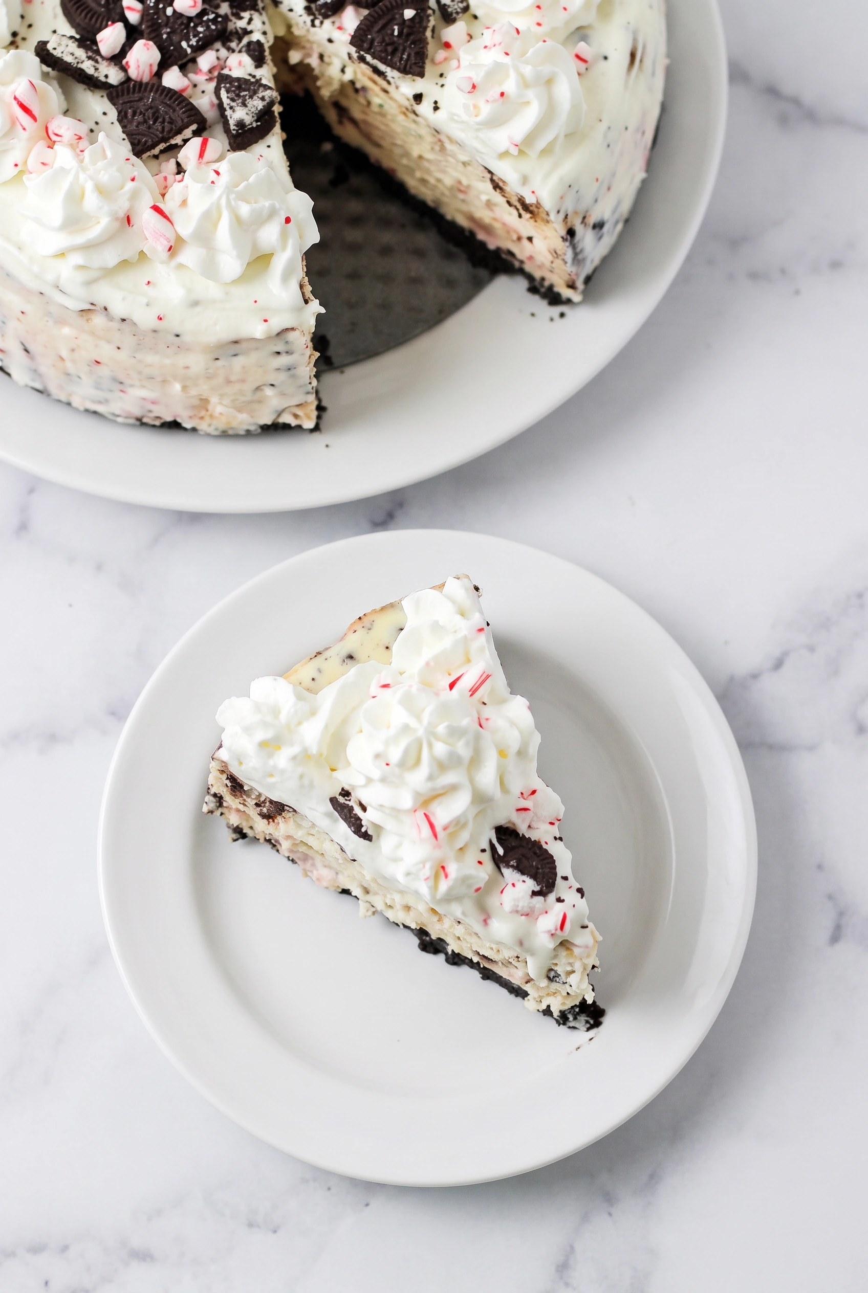 Christmas Peppermint Cheesecake