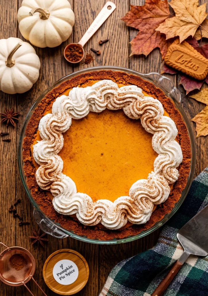 Pumpkin Cheesecake Pie
