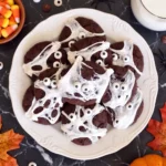 Halloween Spider Web Cookies