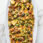 Bacon Brussels Sprouts Gratin